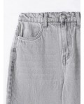 Джинсы для мальчиков Baggy relaxed fit серые  Цвет: светло -серый