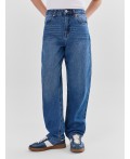 Джинсы для мальчиков Baggy relaxed fit синие Цвет: синий