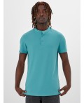 Поло мужское бирюзовое Цвет: бирюзовый