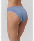 Трусы слипы женские в наборе, 3 шт Цвет: серо -голубой
