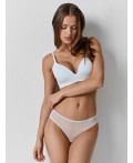 Трусы слипы женские из сетки в наборе, 3 шт Цвет: синяя дымка