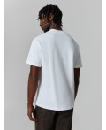 Футболка мужская белая базовая из хлопка Цвет: белый