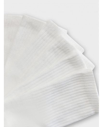 Носки детские белые в наборе, 3 пары Цвет: белый-3/