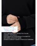 Теплое худи женское черное Цвет: черный