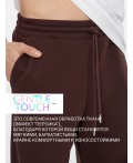 Теплые брюки джоггеры мужские коричневые с начесом Цвет: шоколадное мартини