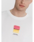 Футболка мужская белая с принтом Mark Rothko Цвет: белый +печать