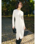 Платье женское бежевое  Цвет: св.бежевый