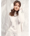 Джемпер женский в молочном цвете  Цвет: молочный