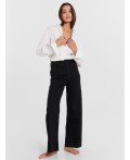 Джинсы женские wide leg fit черные Цвет: черный