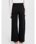Джинсы женские wide leg fit черные Цвет: черный