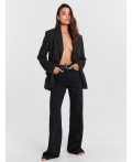 Джинсы женские wide leg fit черные Цвет: черный