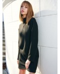 Платье женское мини в черном цвете  Цвет: черный