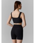 Топ женский спортивный черный Цвет: черный