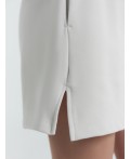 Шорты женские в бело-сером цвете  Цвет: дымка