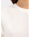 Комплект женский (джемпер, брюки) молочно-бежевый Цвет: молочный
