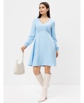 Платье женское миди в небесно-голубом цвете Цвет: голубой