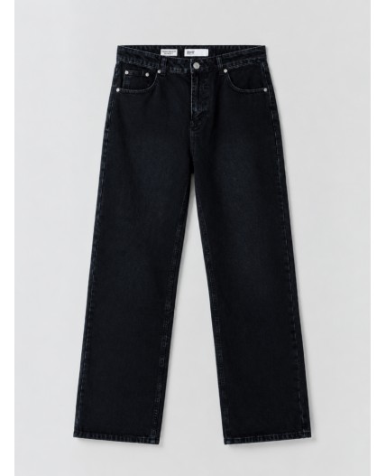 Джинсы Staright fit мужские черные Цвет: черный