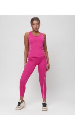Костюм для фитнеса женский розового цвета 1003R
