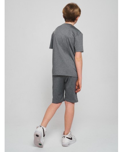Спортивный костюм летний для мальчика светло-серого цвета 704SS
