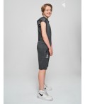 Спортивный костюм летний для мальчика серого цвета 703Sr