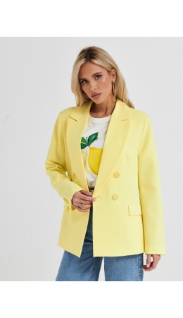 Пиджак Светло-желтый