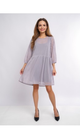 CLE Платье жен. 126073/95ен, серый