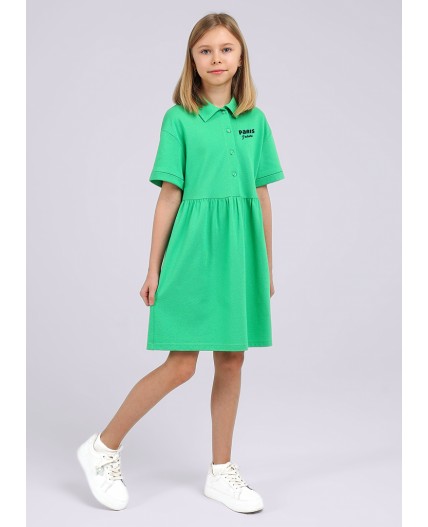 CLE Платье дев. 846535/77зз_п, зелёный