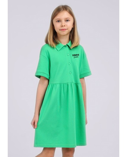 CLE Платье дев. 846535/77зз_п, зелёный