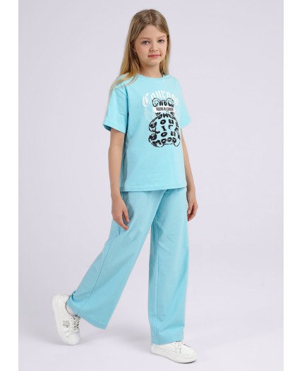 CLE Брюки дев. 846592д, голубой