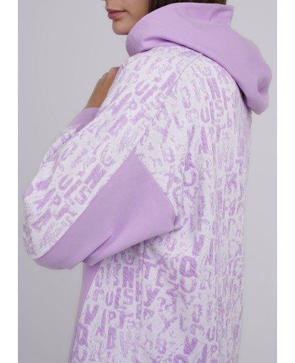 CLE Джемпер жен. 149549у в, белый/св.сиреневый