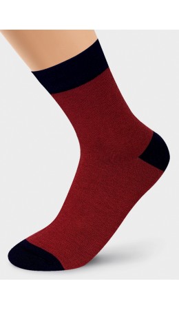 CLE Носки жен.Д2203 fashion база хл+эл, коричневый