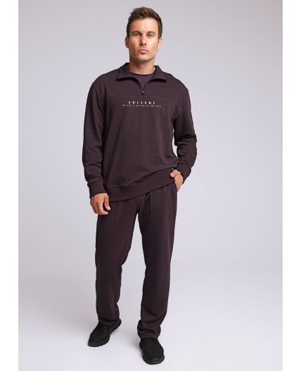 CLE Джемпер муж. 432241/10т, т.бордовый