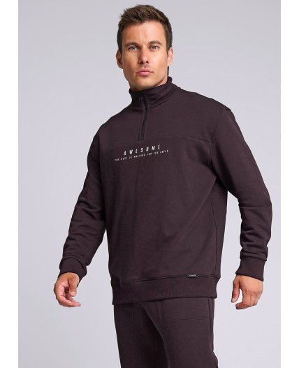 CLE Джемпер муж. 432241/10т, т.бордовый