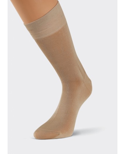 CLE Носки муж.М1 мерс.хл, бежевый