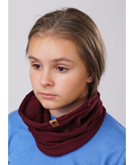 CLE Шарф дет.902730ха, бордовый