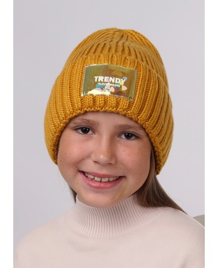 CLE Шапка дет. 423444ап, горчичный