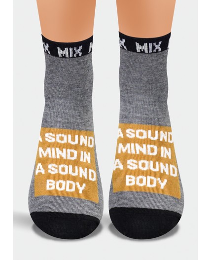 CLE Носки дет.С1178 16-18,18-20 Микс хл+эл, мулине