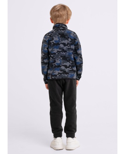 CLE Куртка мал. 746755лн, т.серый/синий