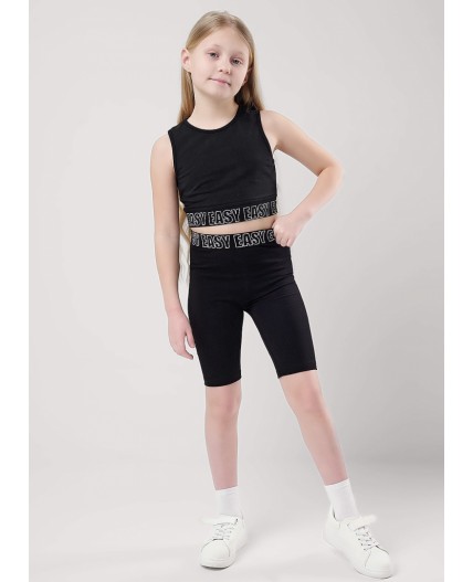 CLE Бриджи дев. 855017г_п, чёрный