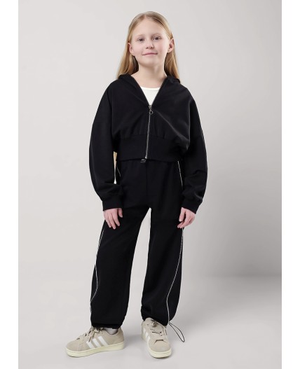 CLE Брюки дев. 856966/13у, чёрный