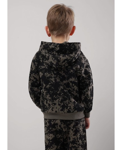 CLE Джемпер мал. 856931/15ан, т.хаки/чёрный