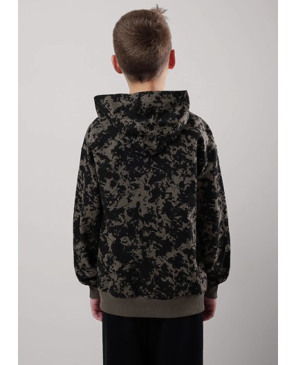 CLE Джемпер мал. 856940/15ан, т.хаки/чёрный