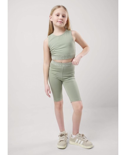 CLE Майка дев. 856897г_п, св.зелёный