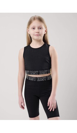 CLE Майка дев. 856897г_п, чёрный