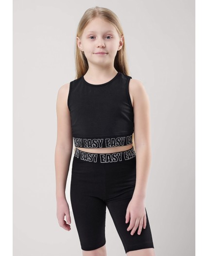 CLE Майка дев. 856897г_п, чёрный