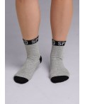 CLE Носки дет.С4379 24 драйв хл+эл, меланж серый