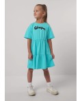 CLE Платье дев. 856861кд_п, бирюзовый