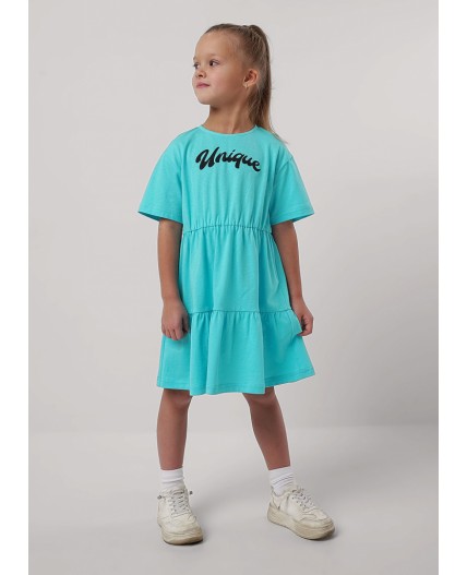CLE Платье дев. 856861кд_п, бирюзовый