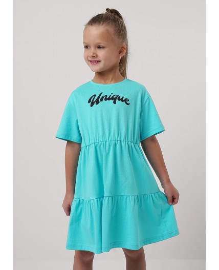CLE Платье дев. 856861кд_п, бирюзовый