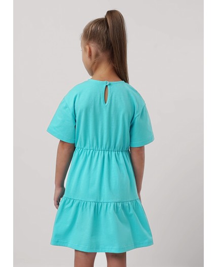 CLE Платье дев. 856861кд_п, бирюзовый
